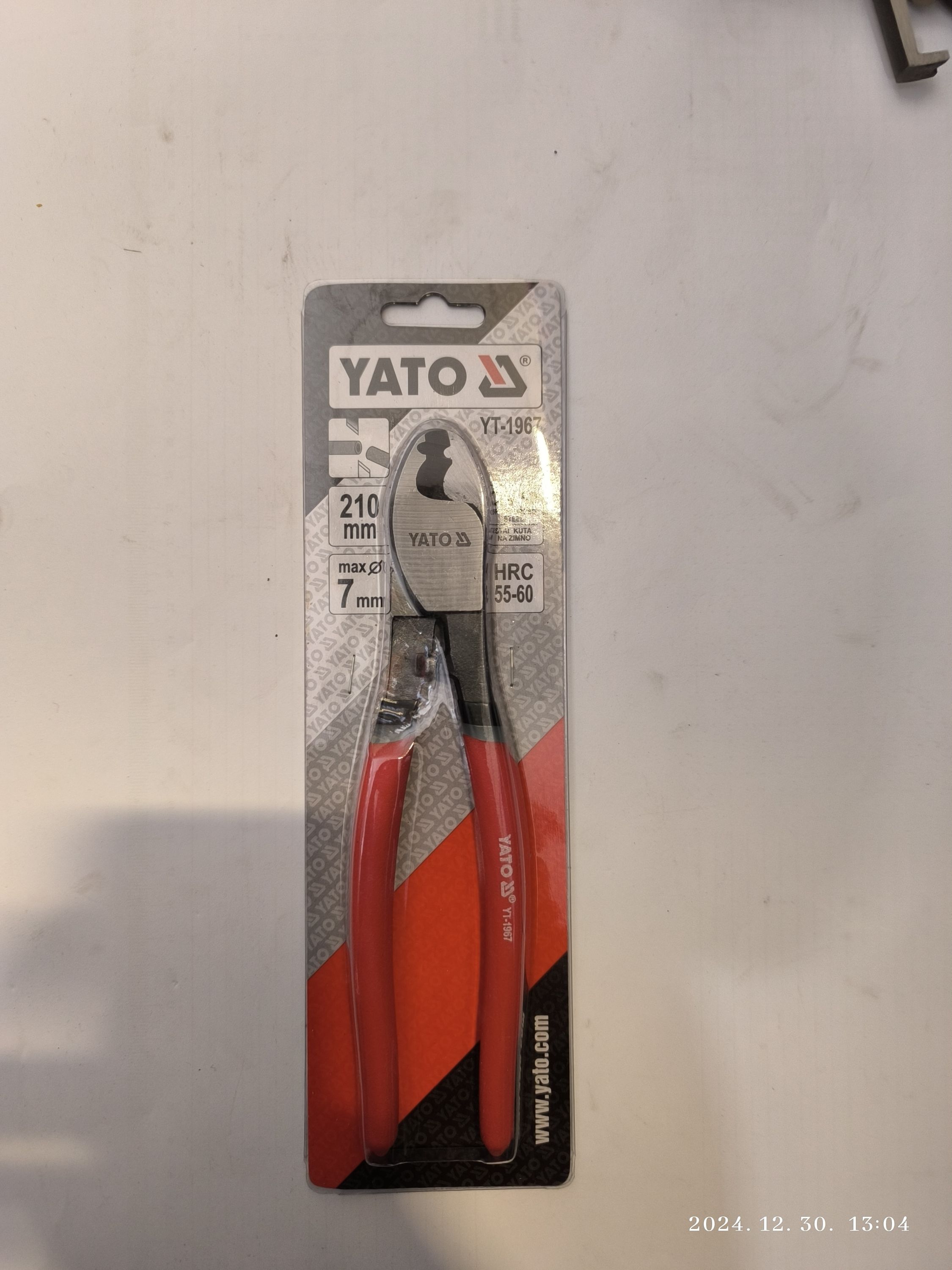YATO Kábelvágó 210mm termék fő termékképe