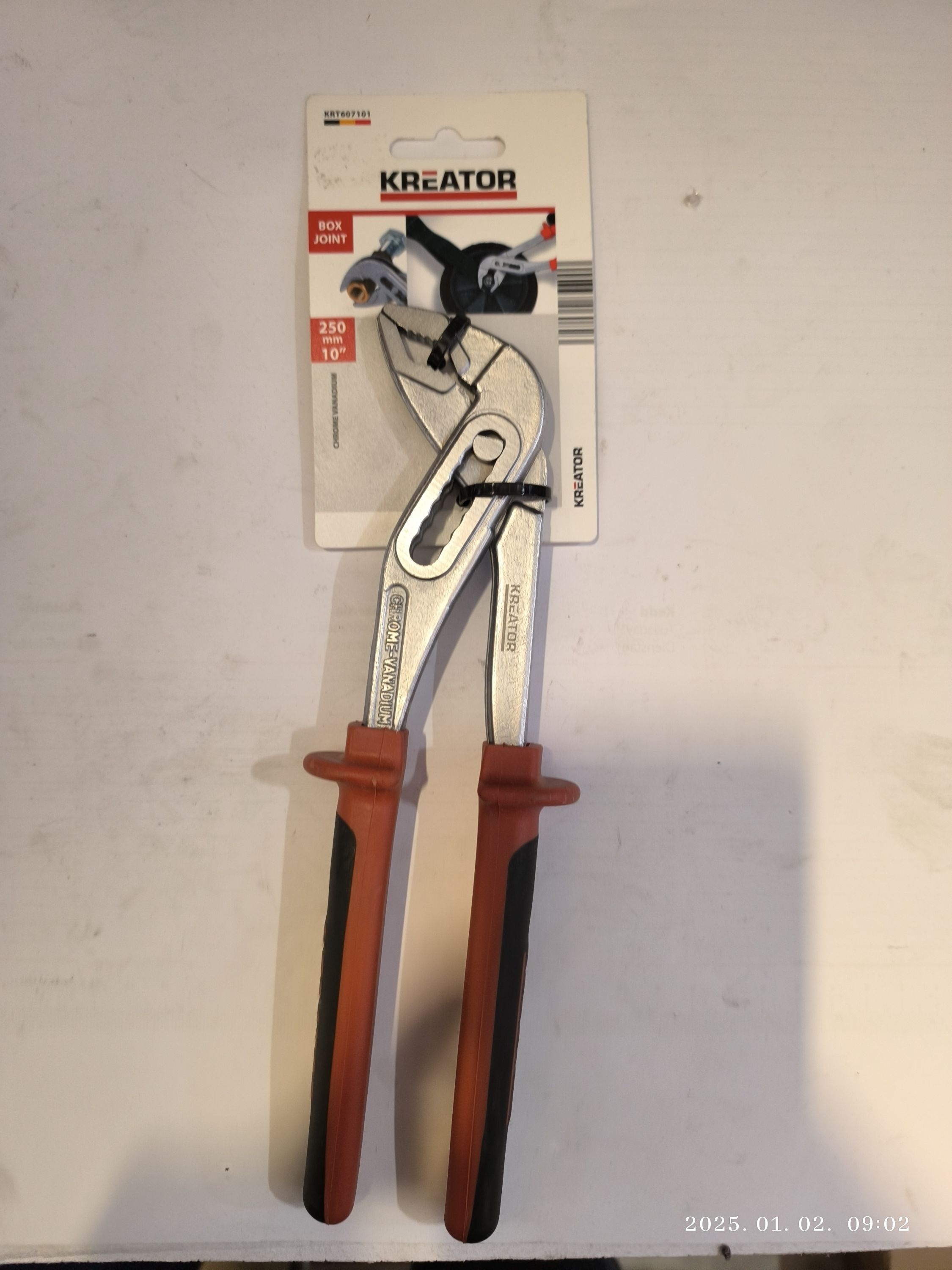 KREATOR Vízpumpa fogó 250mm termék fő termékképe