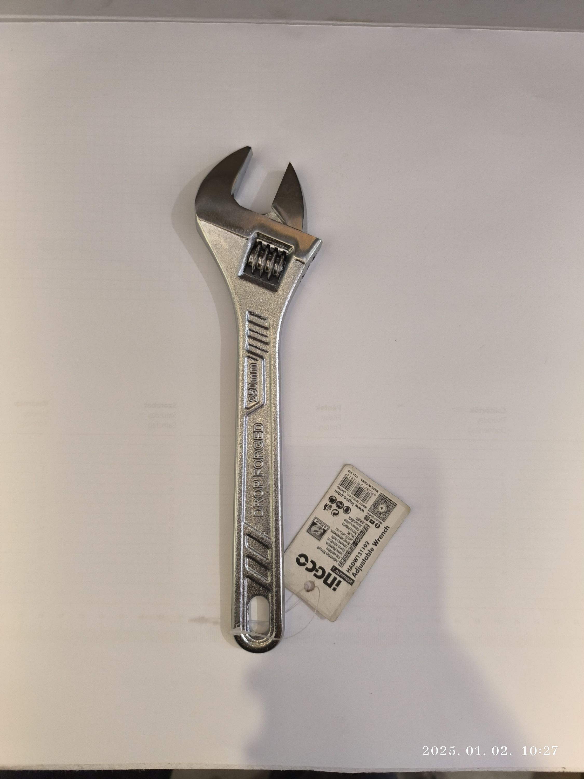 INGCO Állitható villáskulcs 0-35mm termék fő termékképe