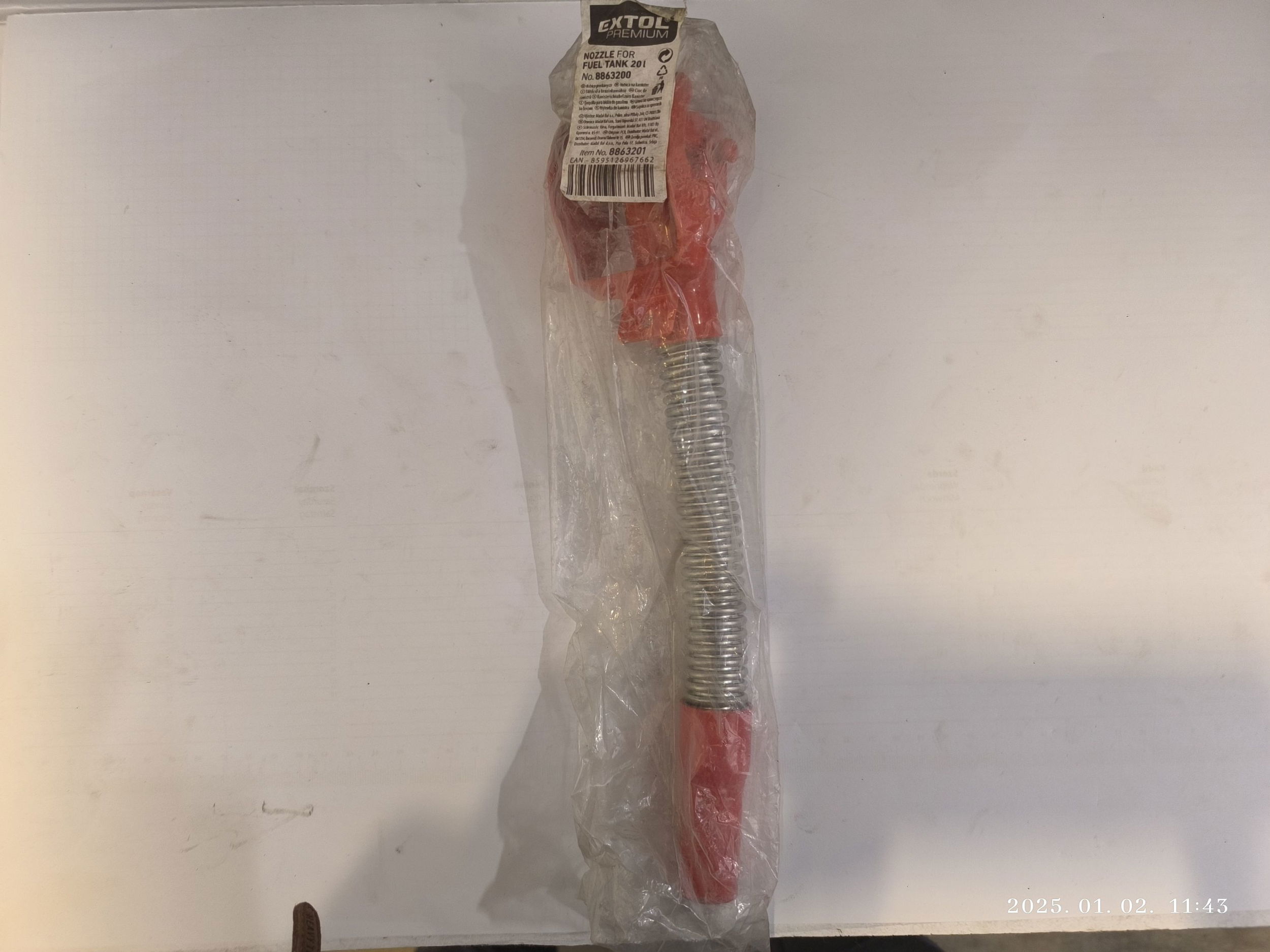 EXTOL PREMIUM Flexi kiöntőcső termék fő termékképe