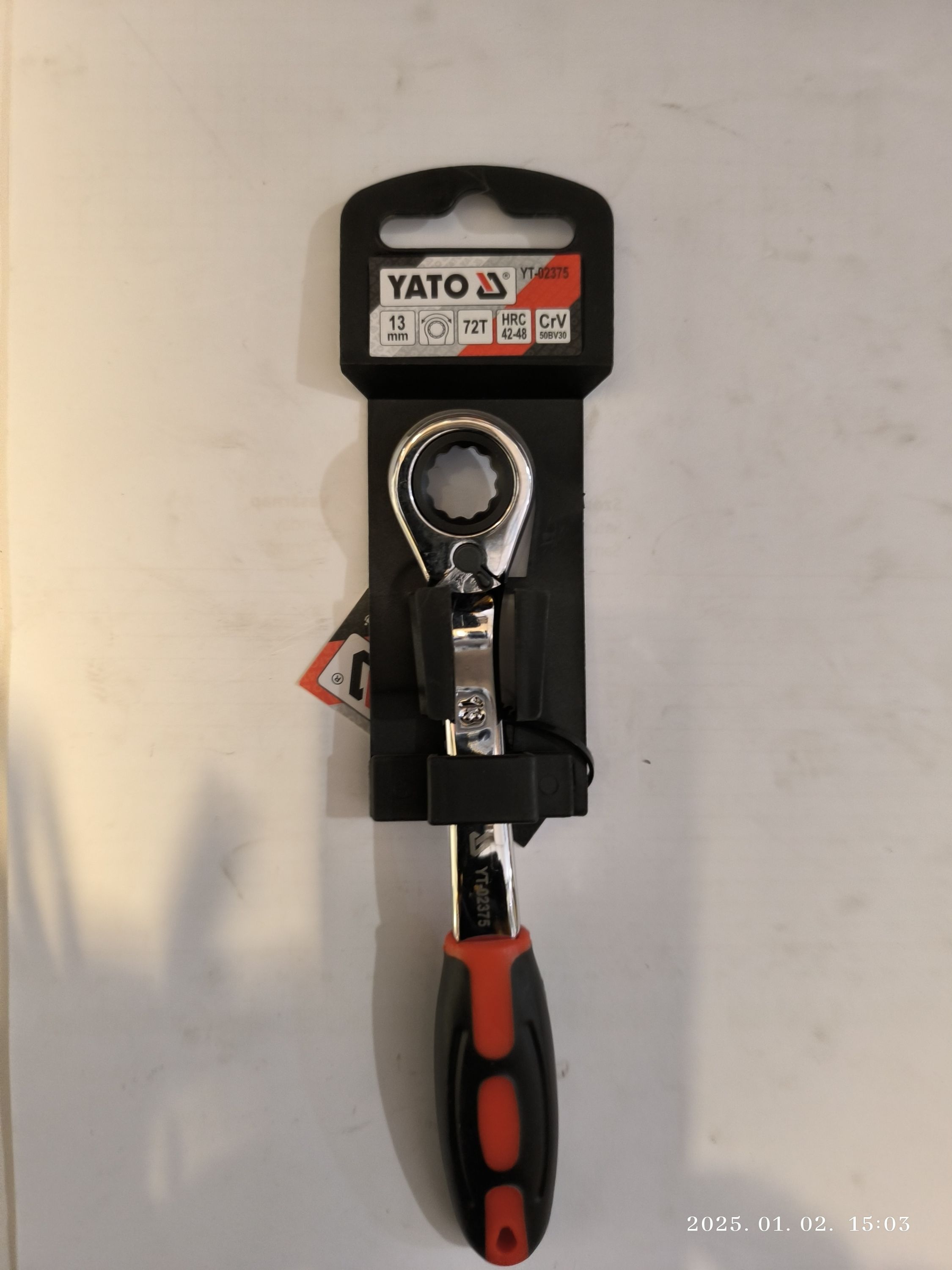 YATO Racsnis csillagkulcs 13mm termék fő termékképe