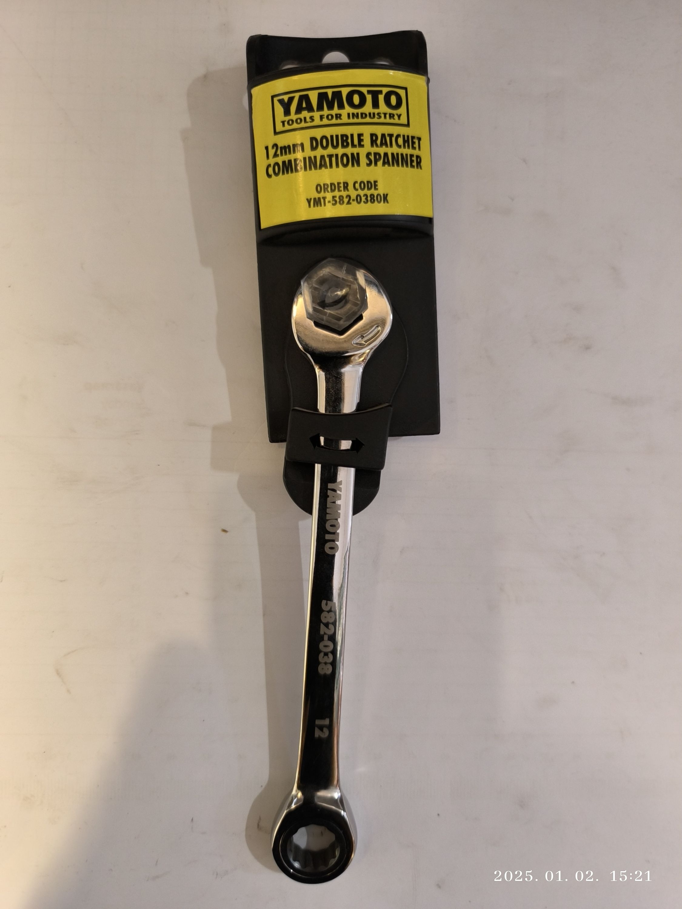 YAMOTO Racsnis csillag-villás kulcs 12mm termék fő termékképe