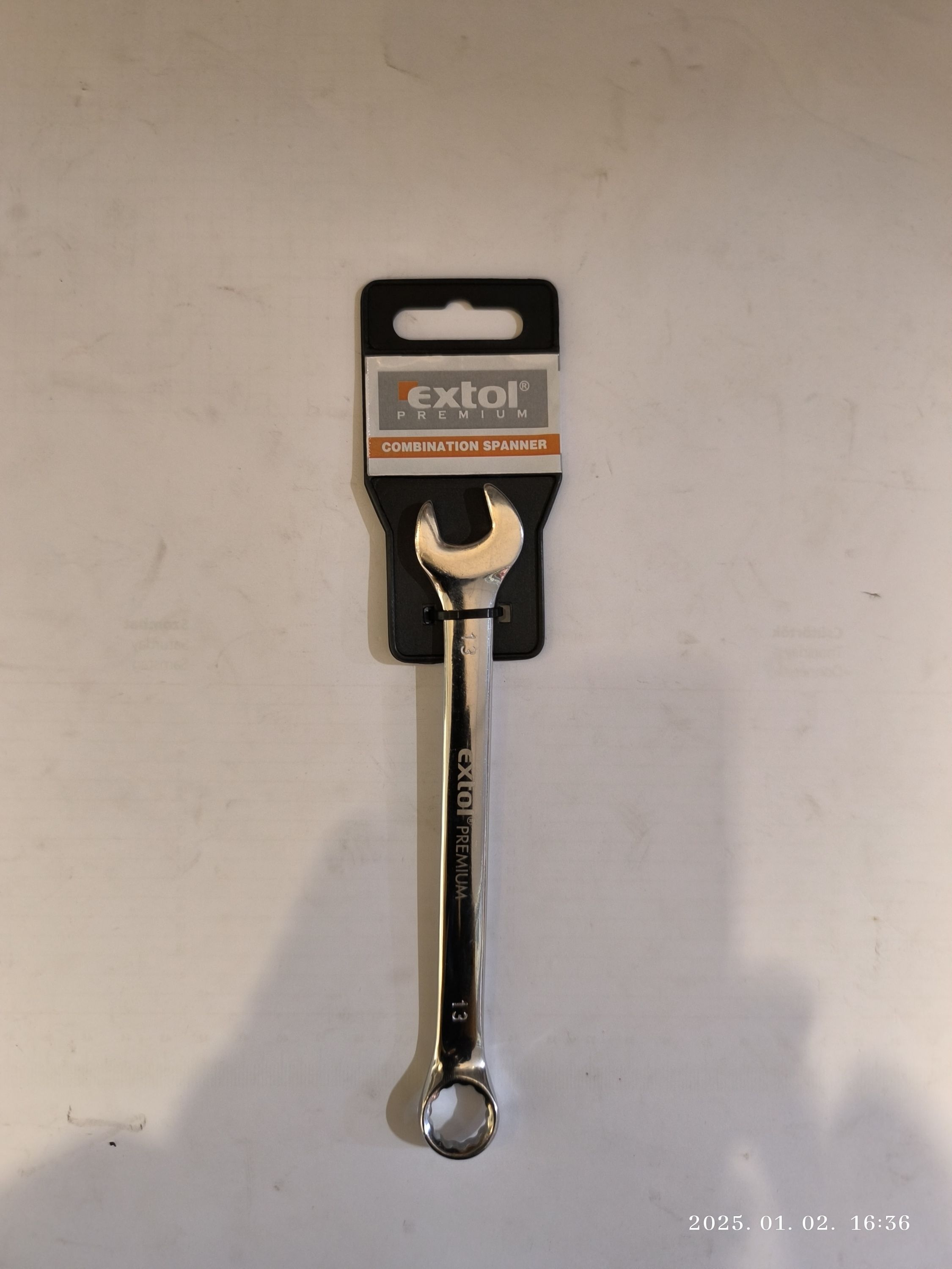 EXTOL PREMIUM Csillag-villás kulcs CrV:13mm termék fő termékképe