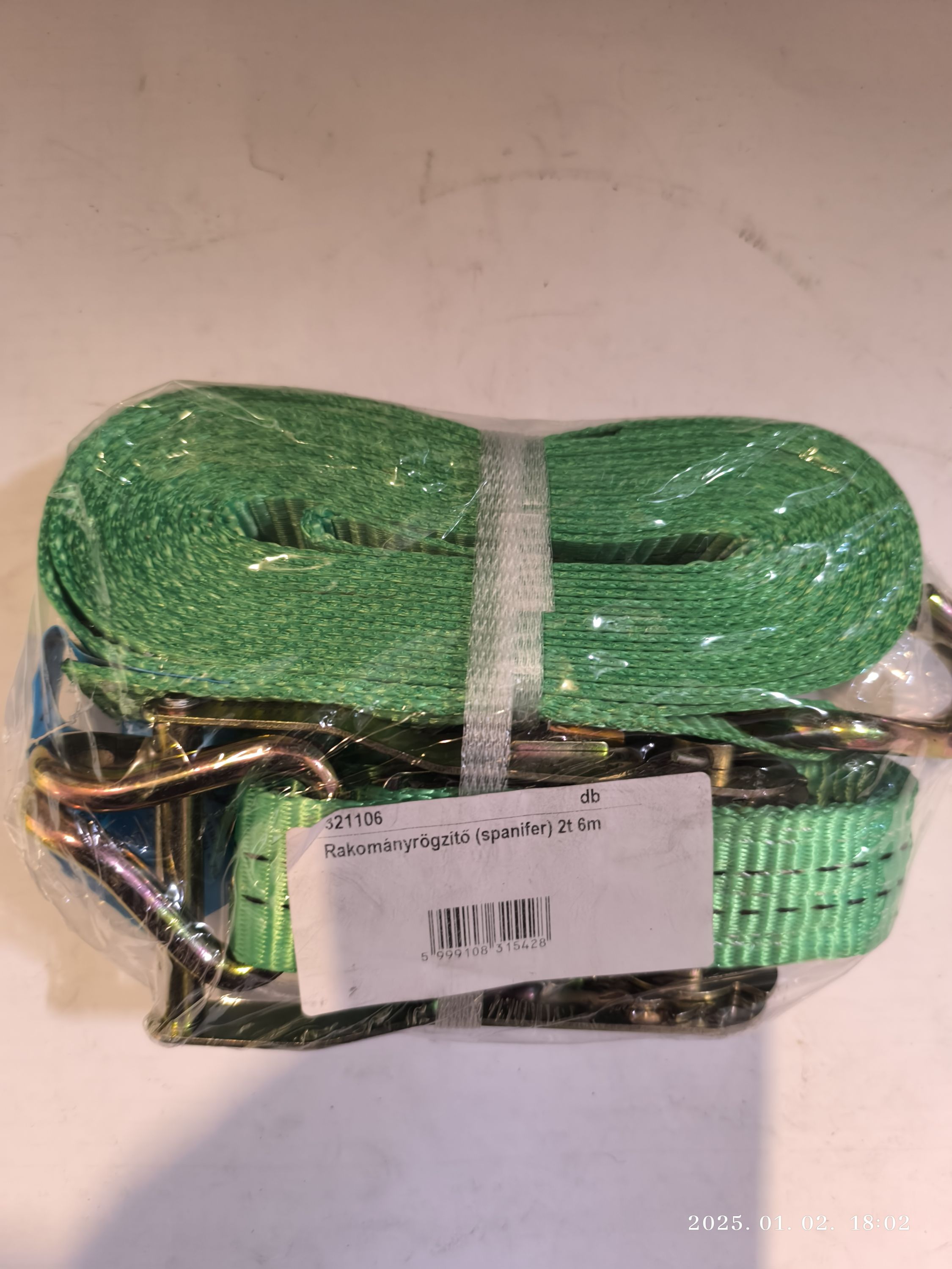 Rakomány rögzítő (spanifer) 2t 6m termék fő termékképe