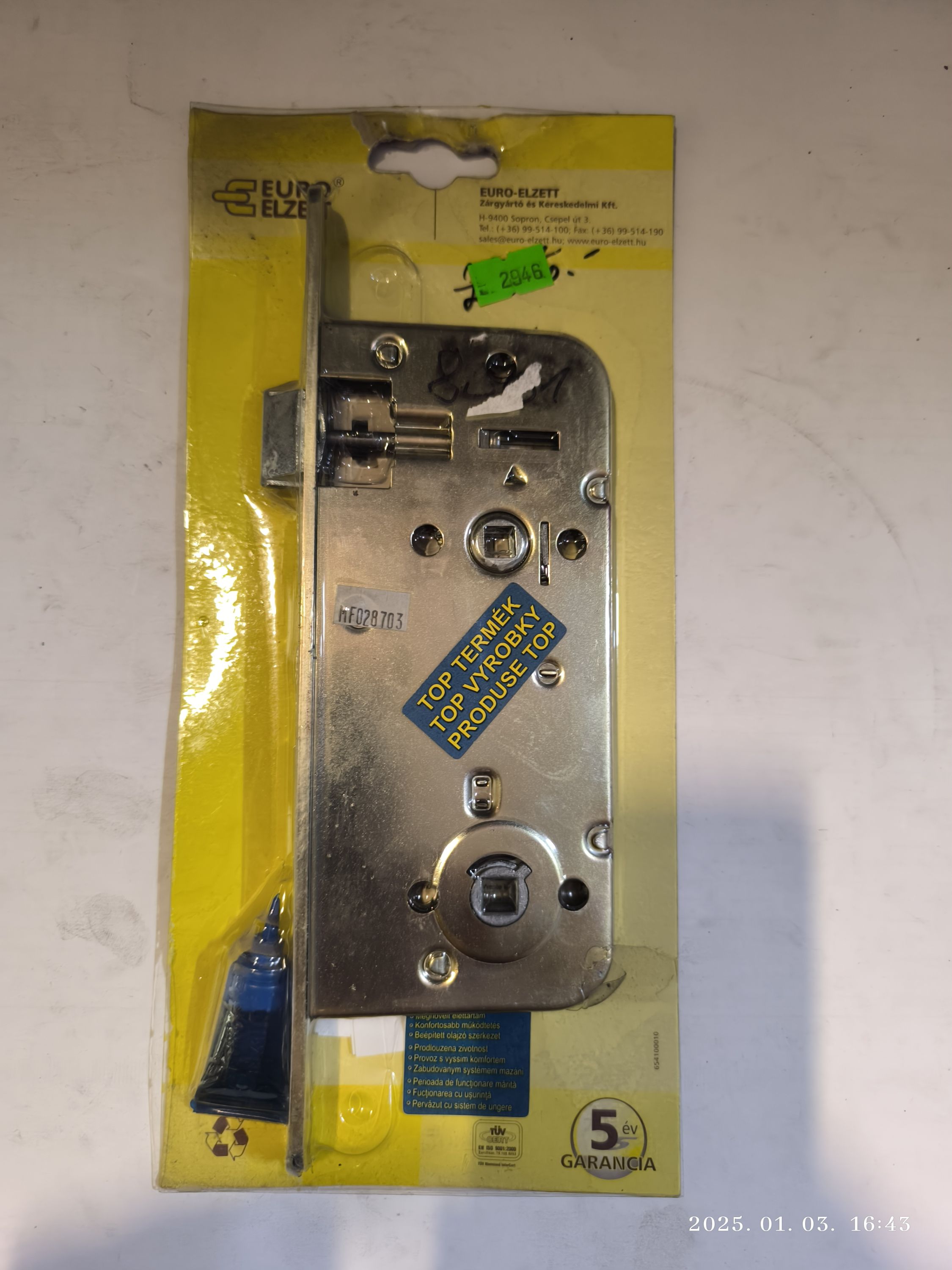 EURO ELZETT TOP MIDI-8 90/50/18/8/8 bevéső WC és fürdőszobazár termék fő termékképe