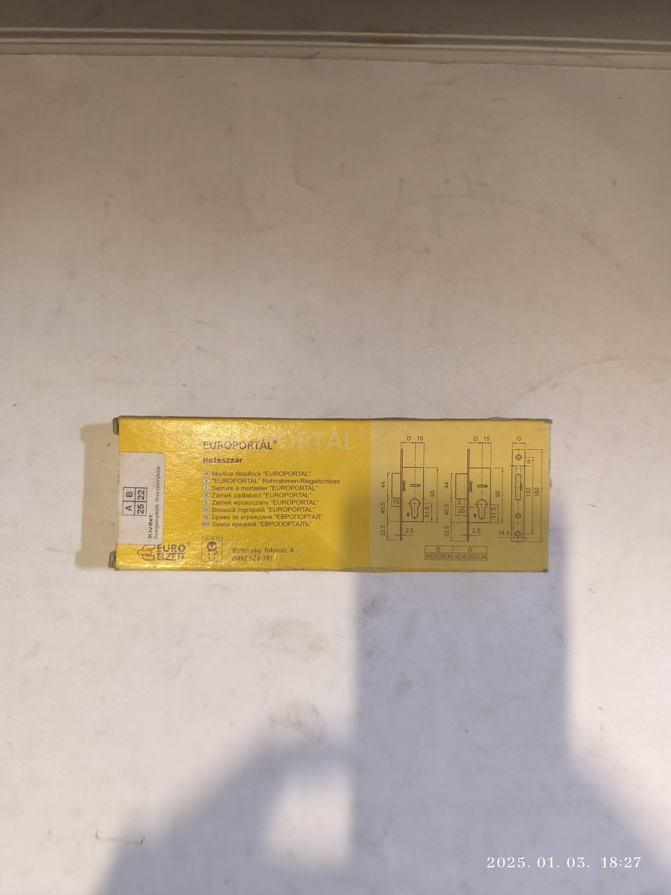 EURO ELZETT  reteszzár termék fő termékképe