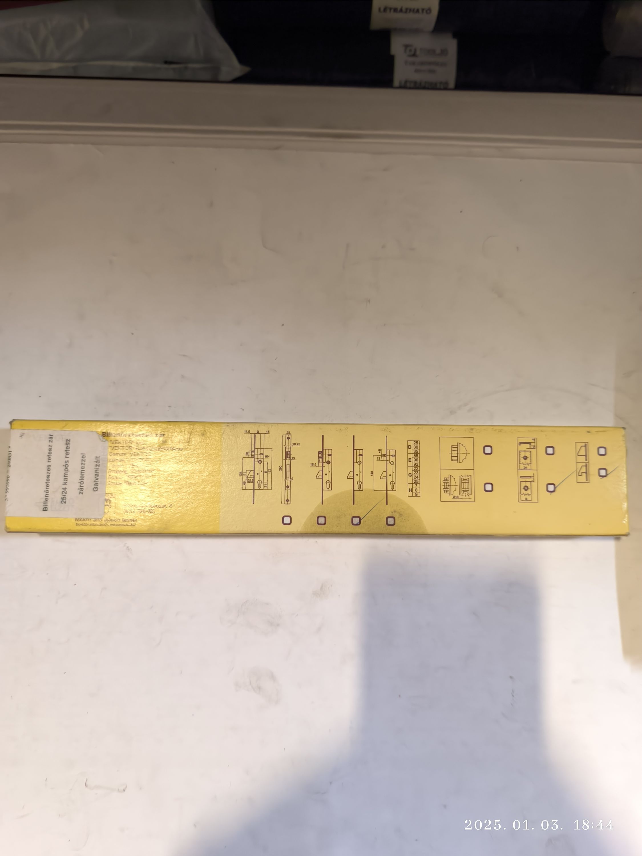 EURO ELZETT  Billenőreteszes zár termék fő termékképe