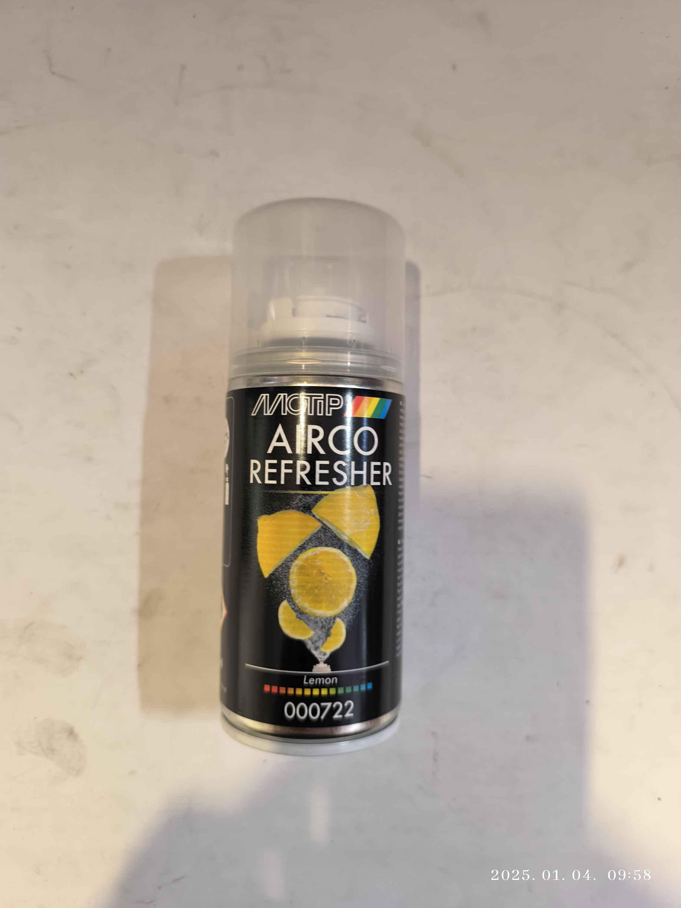 MOTIP Légkondi tisztító bomba 150ml LEMON termék fő termékképe