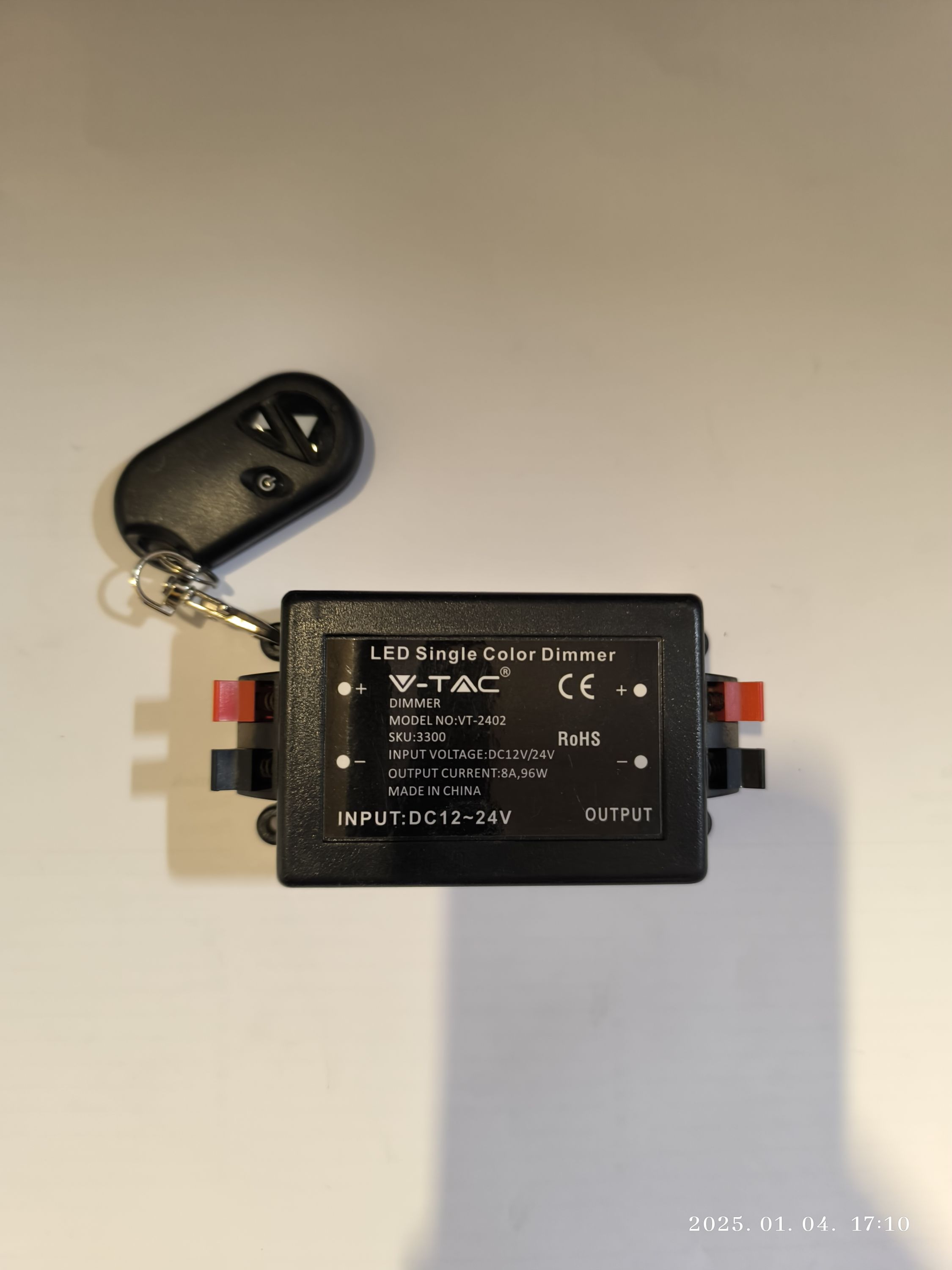 V-TAC Les szalag vezérlő termék fő termékképe