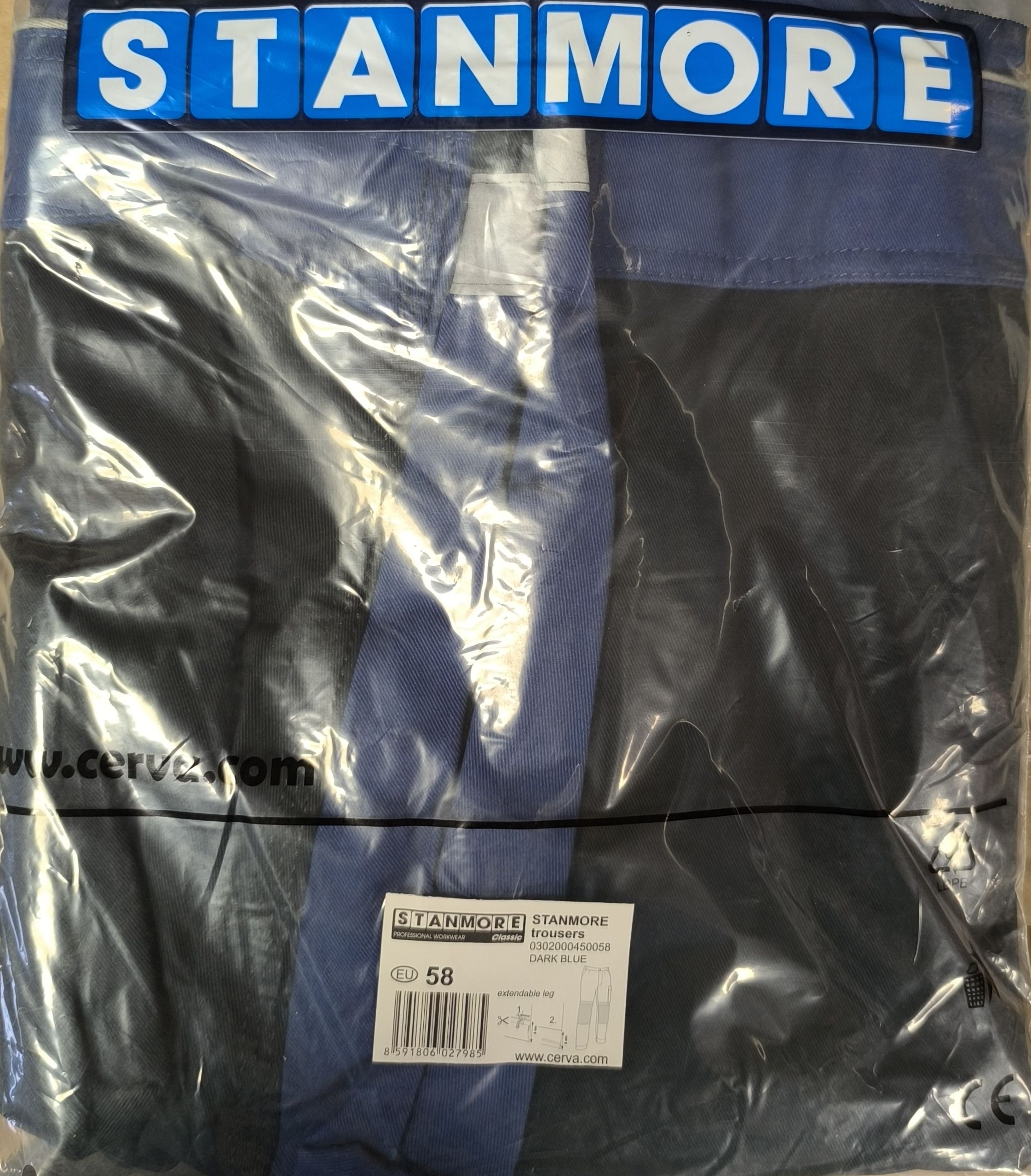 STANMORE Derekas nadrág sötétkék 58 termék fő termékképe