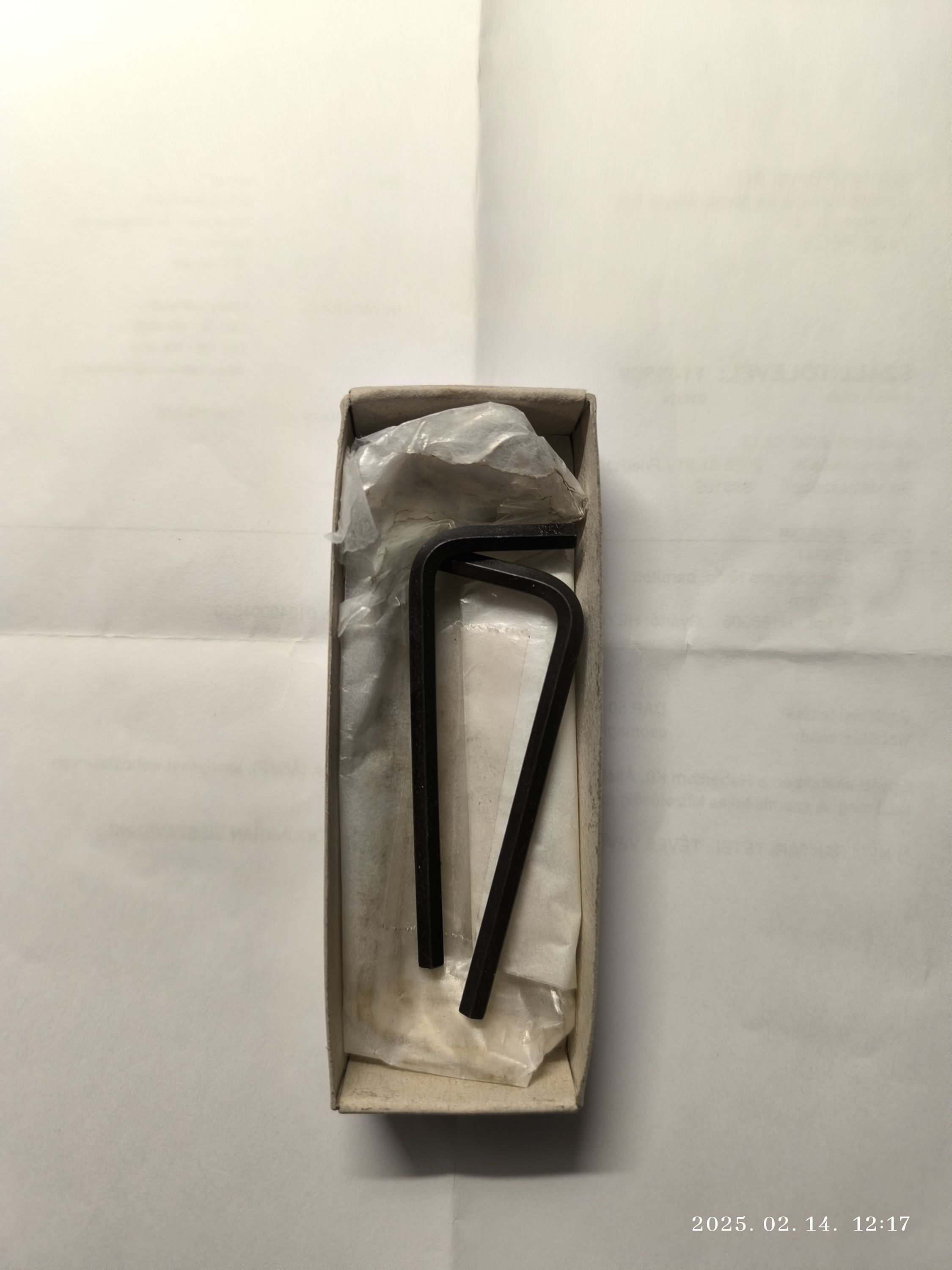 HEYCO Hatszögkulcs rövid, barnított 4,5mm termék fő termékképe