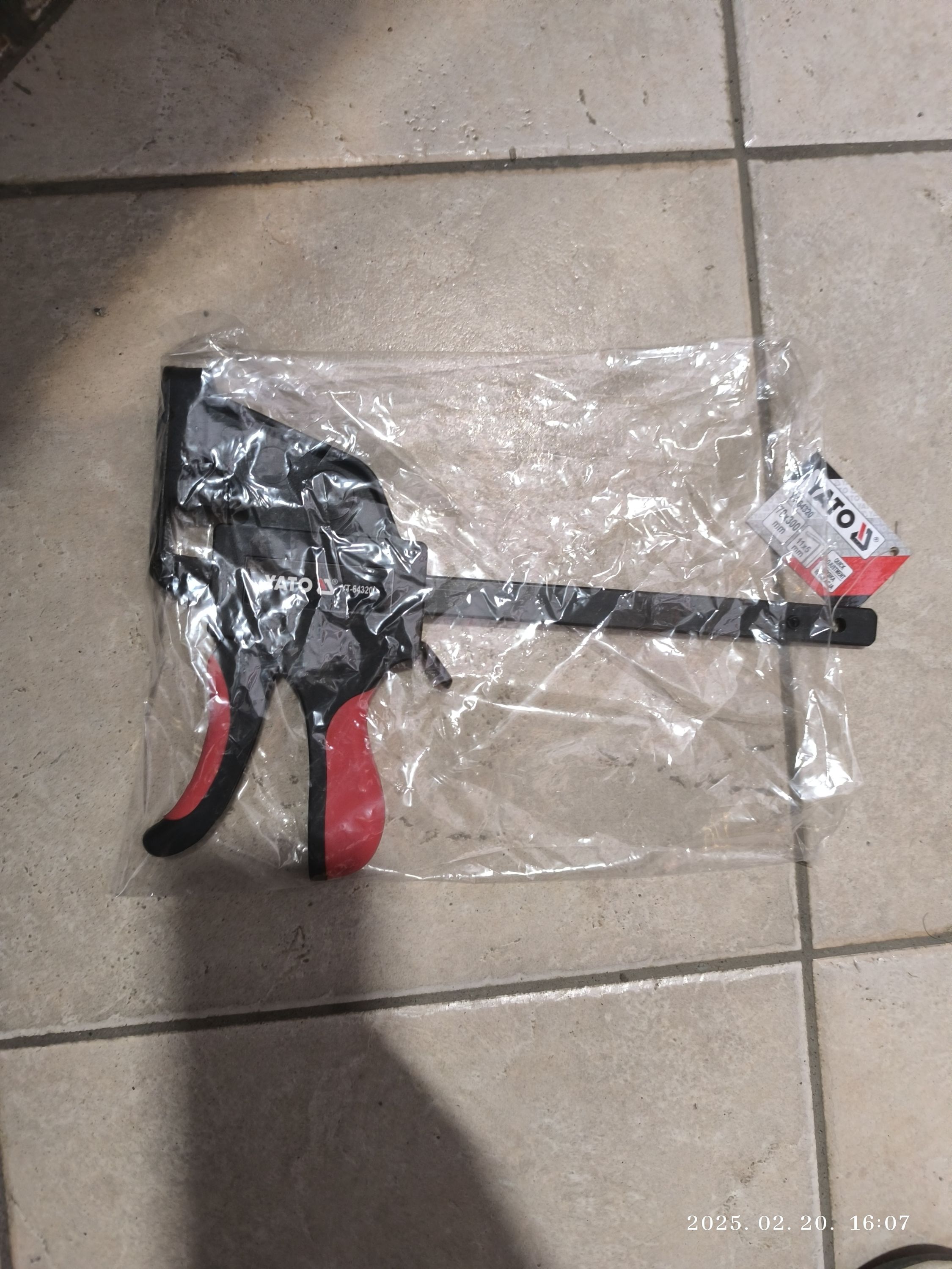 YATO Gyorsszoritó 70x300mm vezetősínekhez termék fő termékképe