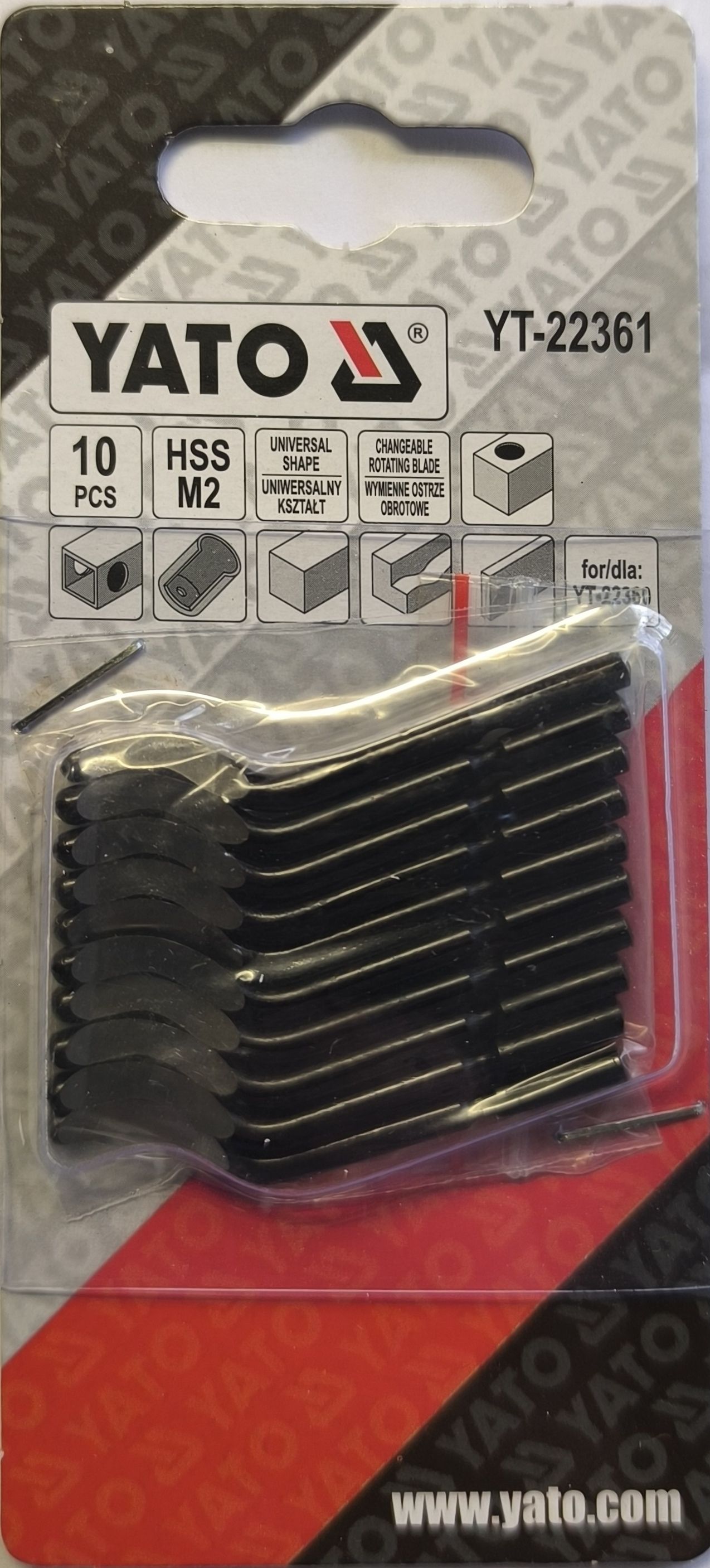 YATO Tartalék penge gyors sorjázóhoz (10db/ csomag) termék fő termékképe