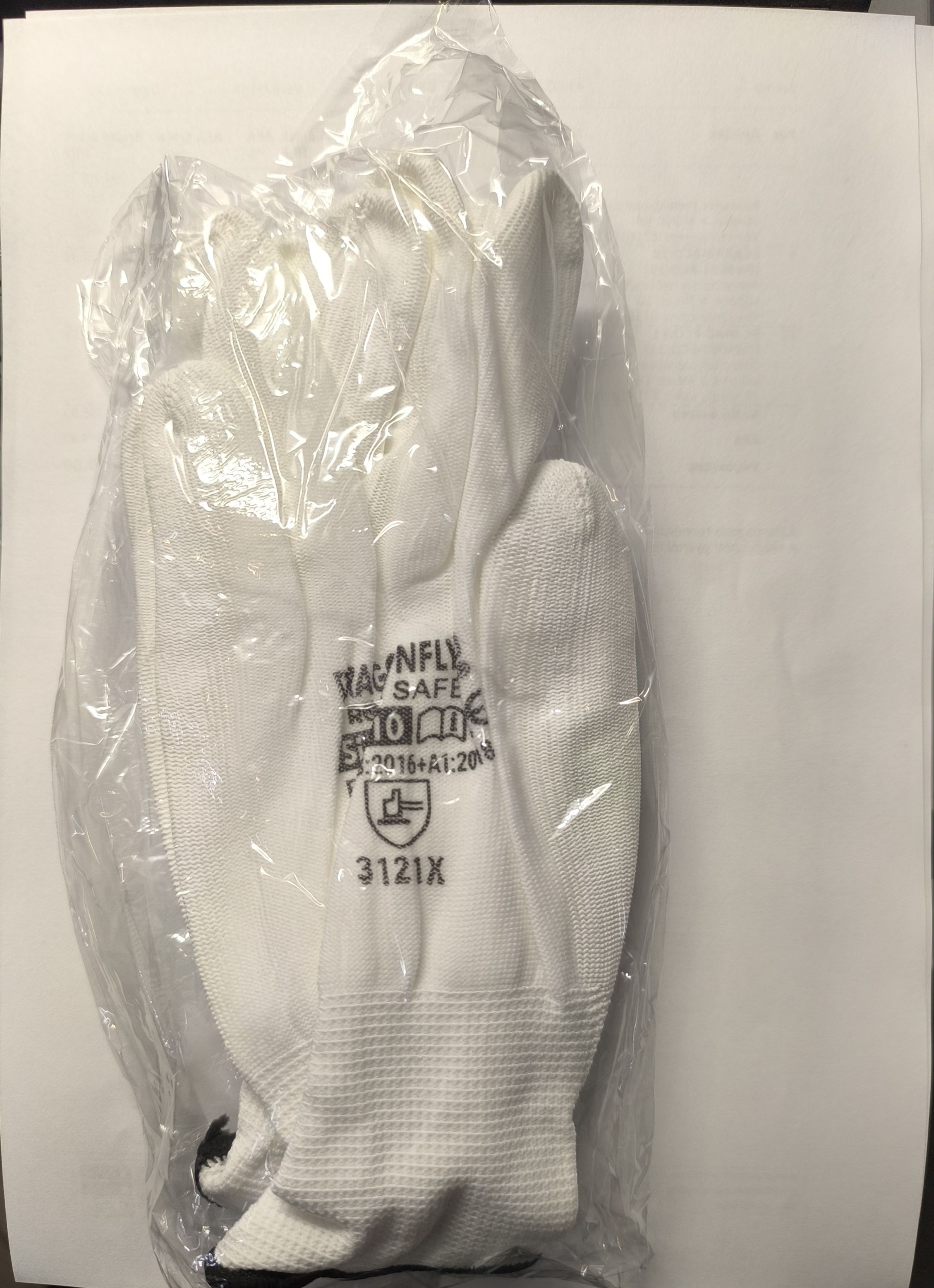 ROCK SAFETY DRAGONFLY ECO Poliészter szerelőkesztyű PU tenyérmártással 10/XLL termék fő termékképe