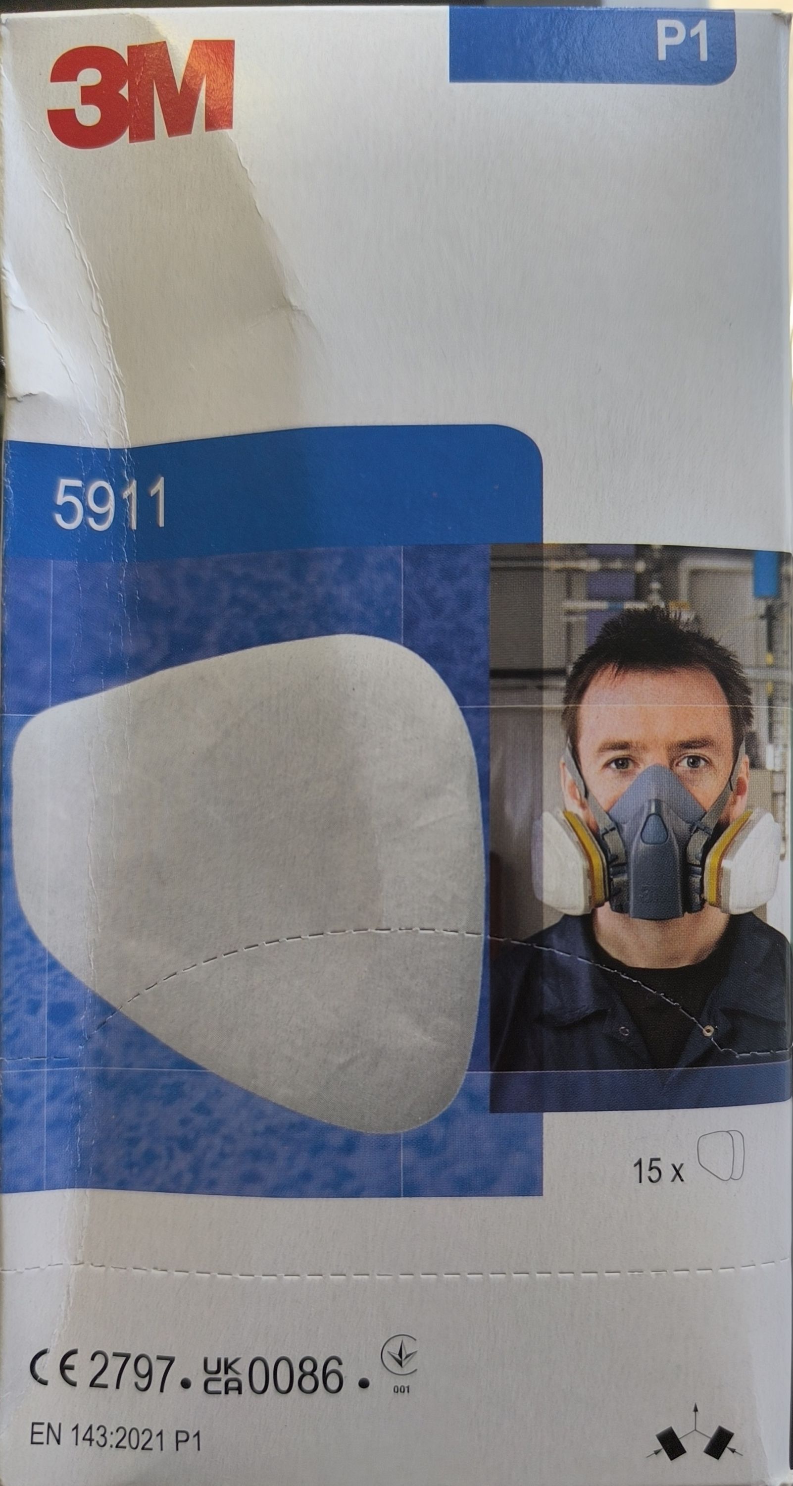 3M 5911 P1 részecskeszűrő termék fő termékképe