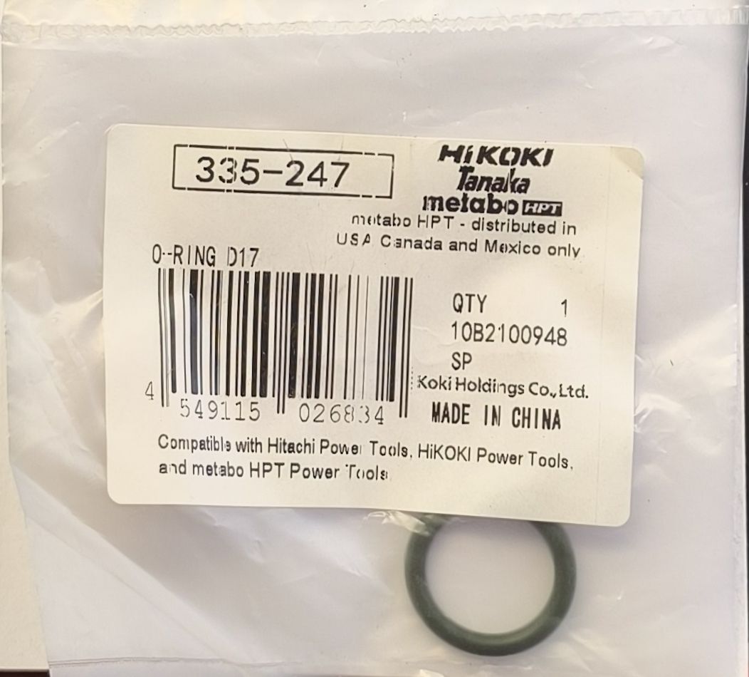 HIKOKI alkatrész o-gyűrű D17 /DH24/26/28/18/36 termék fő termékképe