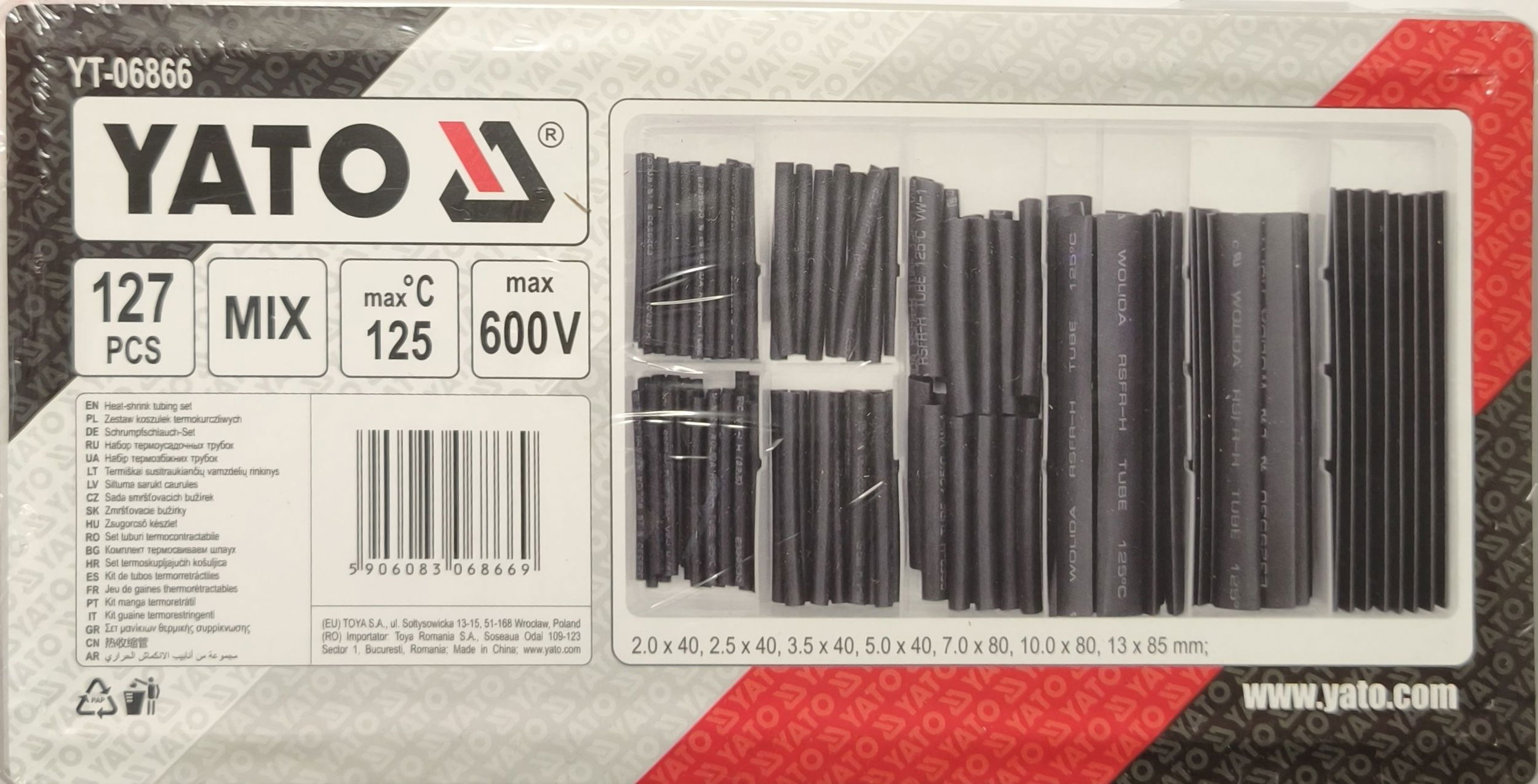 YATO Zsugorcső készlet termék fő termékképe