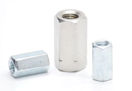 Hatlapú toldóanya DIN6334 ( Acél , Horganyzott ) M24 (m=3d, SW36) termék fő termékképe