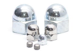 Hatlapú magas zárt anya DIN1587, galv. horganyzott 5.osztály M20 termék fő termékképe