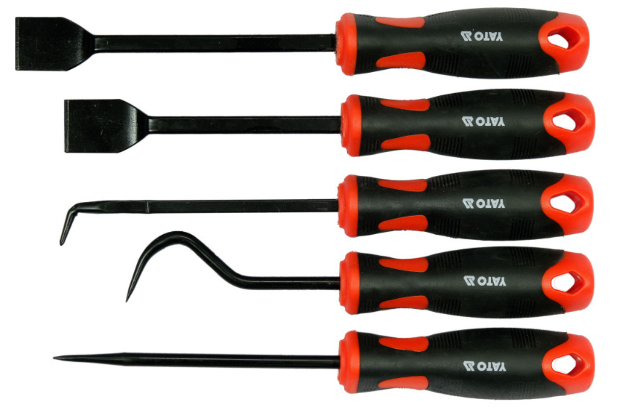 YATO Kézi véső és kampó készlet 5 részes termék fő termékképe