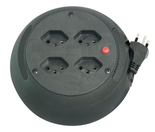 Brennenstuhl Hosszabbítókábel-dob, vízszintes Comfort-Line IP20 PVC 4m 4x CH J típusú (T13) aljzat - CH J típusú (T12) dugó termék fő termékképe