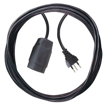 Brennenstuhl Hosszabbítókábel IP20 PVC CH J típusú (T12) dugó - CH J típusú (T13) aljzat 5m Fekete termék fő termékképe