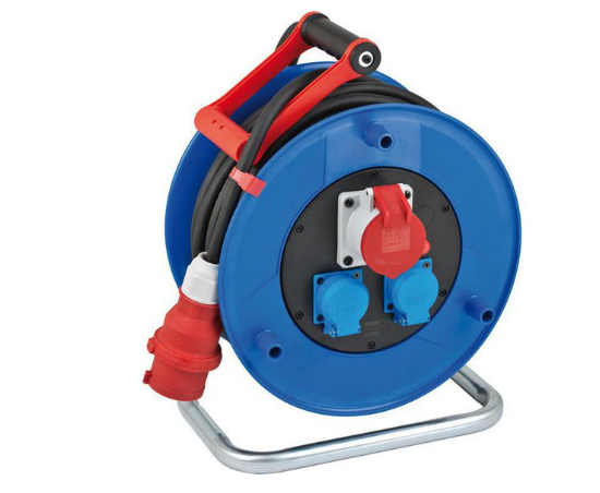 Brennenstuhl Hosszabbítókábel-dob Garant IP44 Gumi 30m 3x CEE aljzat / K típusú aljzat, Dánia - CEE Plug termék fő termékképe