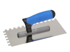 KUBALA Rozsdamentes simító, 130x270 mm 2K poliamid nyél G-11, fogazás 6x6 mm termék fő termékképe