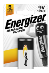 Energizer Power Alkáli 9V Elem B1 termék fő termékképe