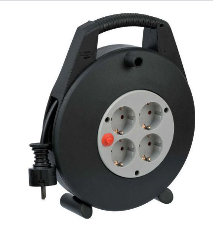 Brennenstuhl Hosszabbítókábel-dob Vario Line IP20 PVC 10m 4x DE F típusú (CEE 7/3) aljzat - DE F típusú (CEE 7/4) dugó termék fő termékképe