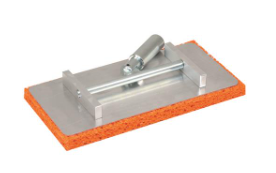 KUBALA Aluminium simító, 140x280 mm, gumirozott szivacspárnával termék fő termékképe