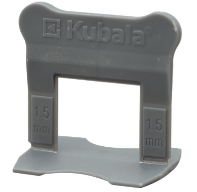 KUBALA SMART LEVEL fugázó klipsz, 1,5 mm, 100 db/csomag termék fő termékképe