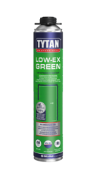 TYTYAN LOW-EX GREEN Alacsony tágulású pisztolyhab 750ml termék fő termékképe