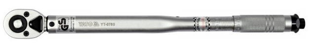 YATO Nyomatékkulcs 1/2" 42-210 Nm / 445-465 mm CrV termék fő termékképe