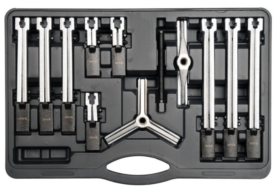 YATO Csapágylehúzó készlet 12 részes nehezen hozzáférhető helyekhez termék fő termékképe