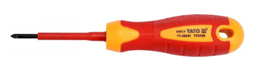 YATO Csavarhúzó PZ0 x 60 mm 1000 V-ig szigetelt termék fő termékképe