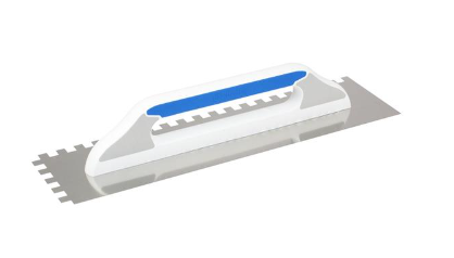 KUBALA Rozsdamentes simító, 130x480 mm 3K nyél G-21, fogazás 8x8 mm, MASTER LINE termék fő termékképe