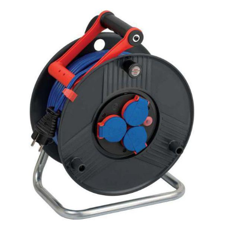 Brennenstuhl Hosszabbítókábel-dob Garant IP44 PVC 50m 3x DE F típusú (CEE 7/3) aljzat - DE F típusú (CEE 7/4) dugó termék fő termékképe