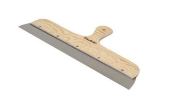 KUBALA Rozsdamentes vakoló spatulya, 350 mm, rétegelt lemez nyél termék fő termékképe