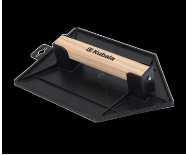 KUBALA Polisztirol simító vakolathoz, hegyes, fa fogantyú, 270x180mm termék fő termékképe