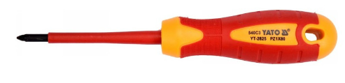 YATO Csavarhúzó PZ1 x 80 mm 1000 V-ig szigetelt termék fő termékképe