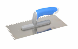 KUBALA Rozsdamentes simító, 130x270 mm 3K nyél G-24, 8x8mm fogazás, MASTER LINE termék fő termékképe