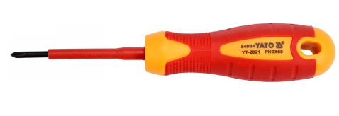 YATO Csavarhúzó PH0 x 60 mm 1000 V-ig szigetelt termék fő termékképe
