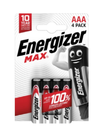 Energizer Max Alkáli Mikro Elem AAA B4 termék fő termékképe