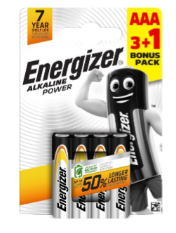 Energizer Power Alkáli Mikro Elem AAA B3+1 termék fő termékképe