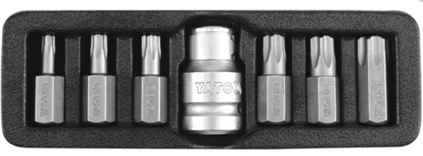 YATO Bithegy készlet 7 részes Torx T25-T55 termék fő termékképe