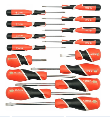 YATO Csavarhúzó készlet 15 részes termék fő termékképe