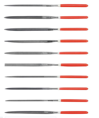 YATO Tűreszelő készlet 10 részes 4,0 x 160 mm termék fő termékképe