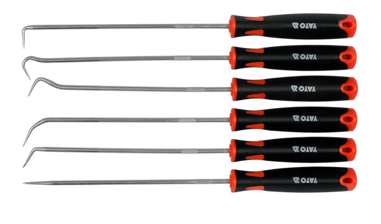 YATO Tömítéskiszedő kampó készlet 6 részes 240 mm termék fő termékképe
