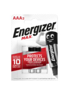 Energizer Max Alkáli Mikro Elem AAA B2 termék fő termékképe